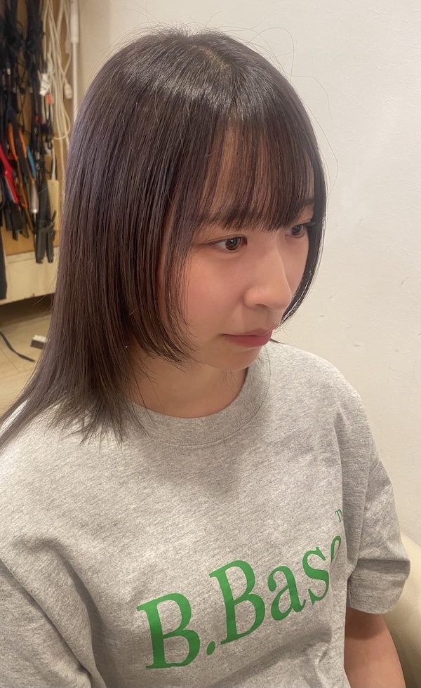 顔周りを中心にレイヤー