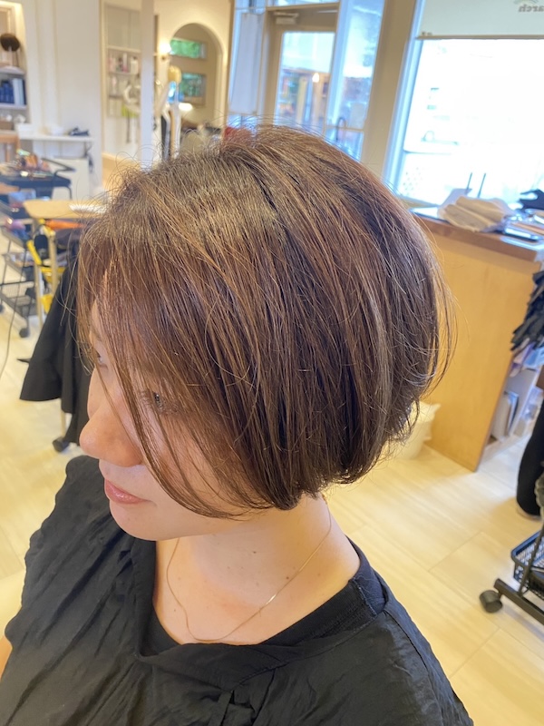 女性のヘアスタイル