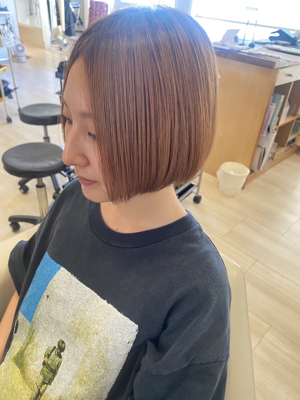 艶髪矯正 ミニボブ(女性)