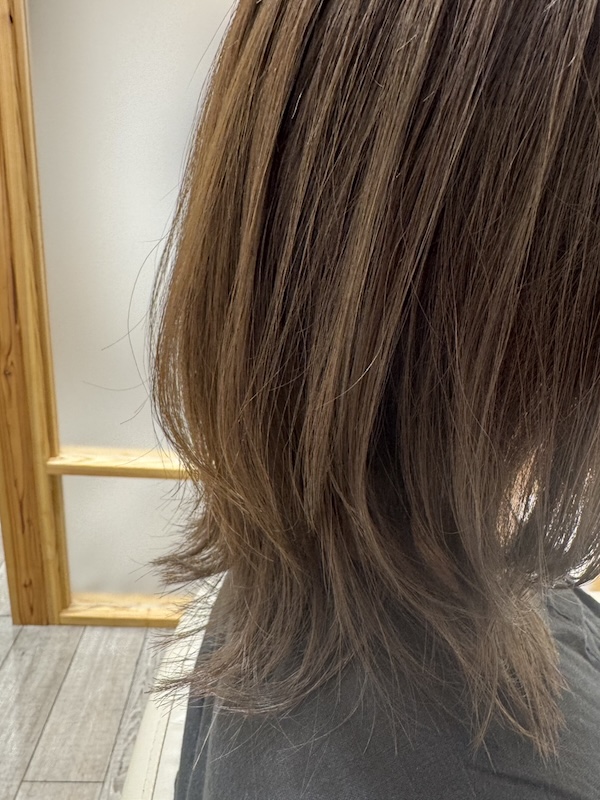 画像 ヘアカラー オリーブグレージュ