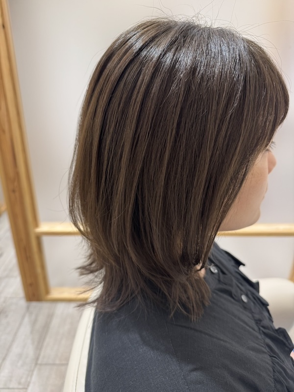 画像 ヘアカラー オリーブグレージュ