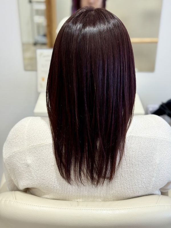 艶やかピンクブラウン