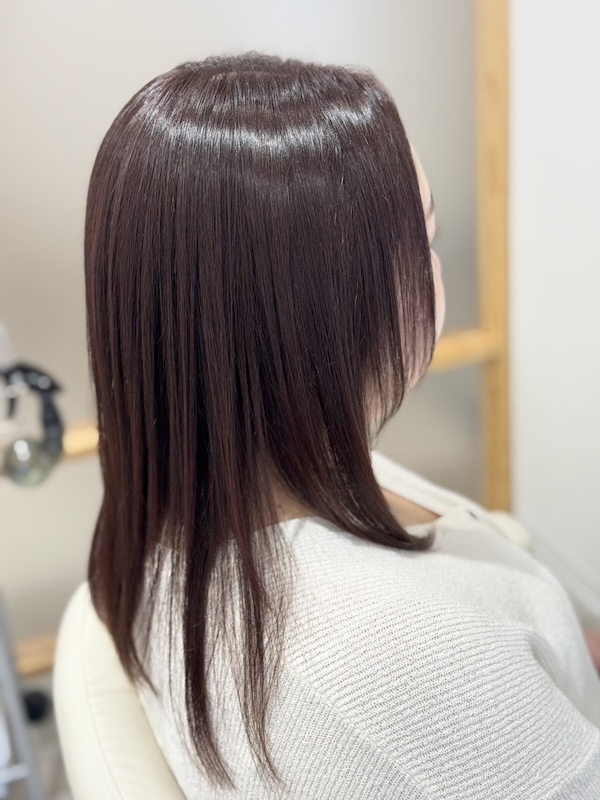 艶やかピンクブラウン