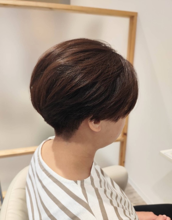 刈り上げ女子スタイ