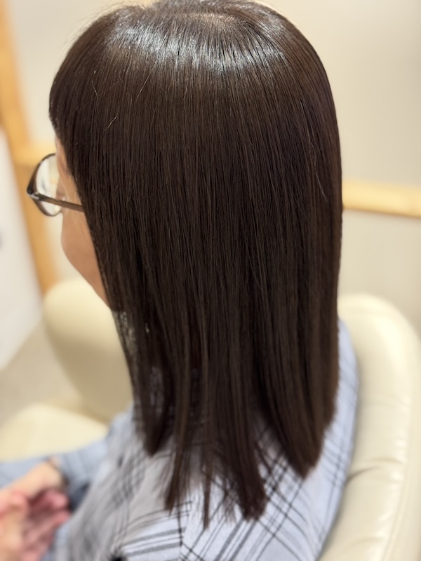 ナチュラルブラウンカラー