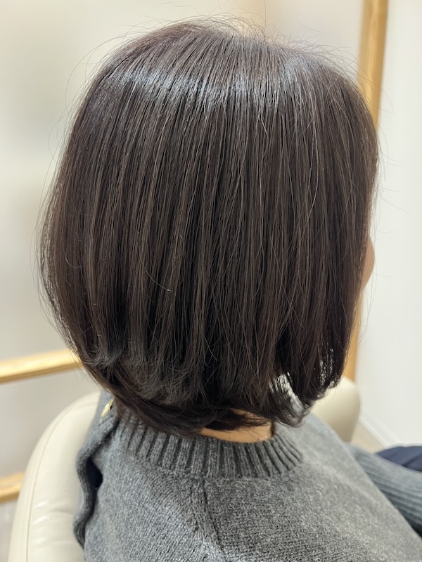 画像 白髪も染まるショコラカラー