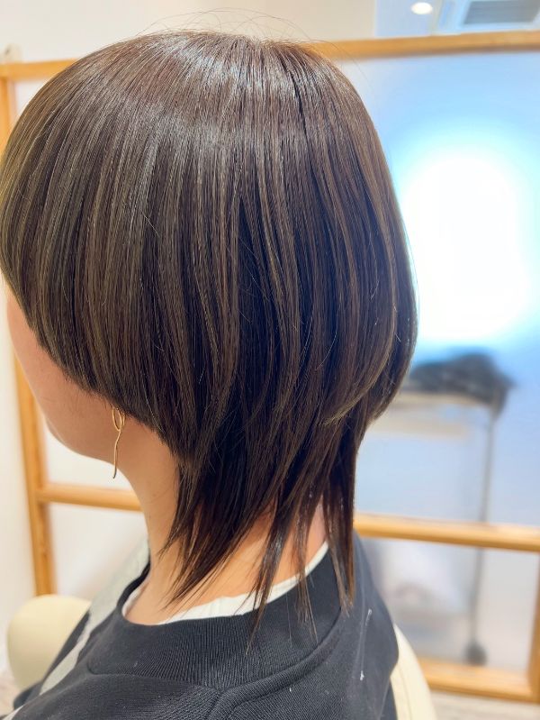 マッシュウルフショート